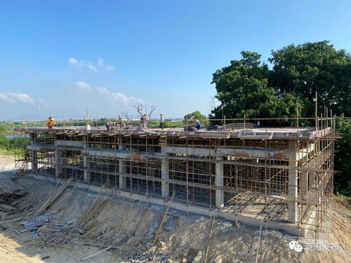 雙節奮戰施工一線，河溪污水處理廠廠區建設完成過半